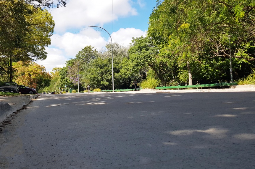 RANELAGH: FINALIZÓ LA REPAVIMENTACIÓN Y ENSANCHE DE LA AV. SABIN