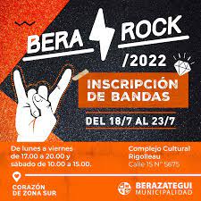 INSCRIPCIÓN AL BERA ROCK 2022: HAY TIEMPO HASTA EL 23/7