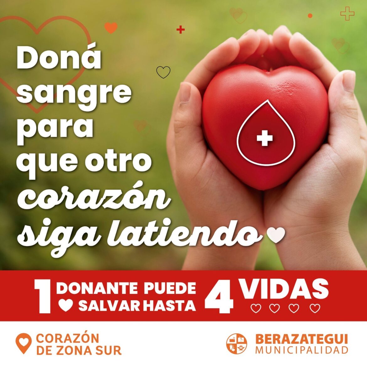 SIGUE LA CAMPAÑA DE DONACIÓN DE SANGRE EN BERAZATEGUI