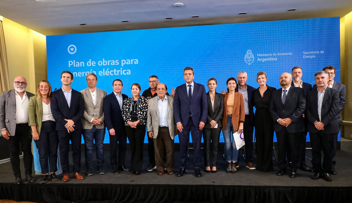 MUSSI EN LA PRESENTACIÓN DEL PLAN DE OBRAS DE ENERGÍA ELÉCTRICA