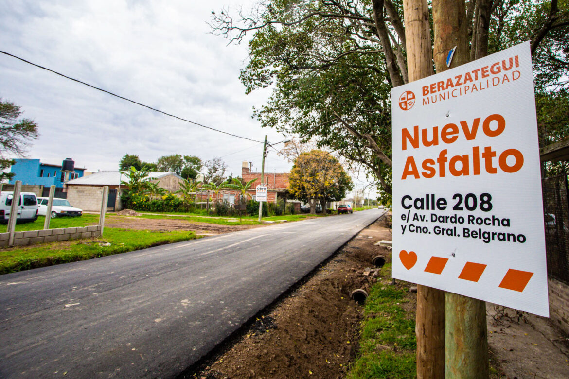 CIEN MIL METROS CUADRADOS DE PAVIMENTO EN BERAZATEGUI