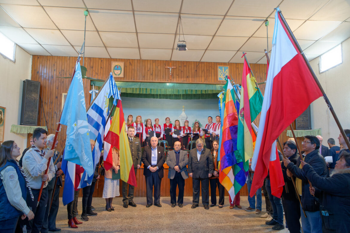 SE CONMEMORÓ EL 32° ANIVERSARIO DE LA INDEPENDENCIA DE UCRANIA