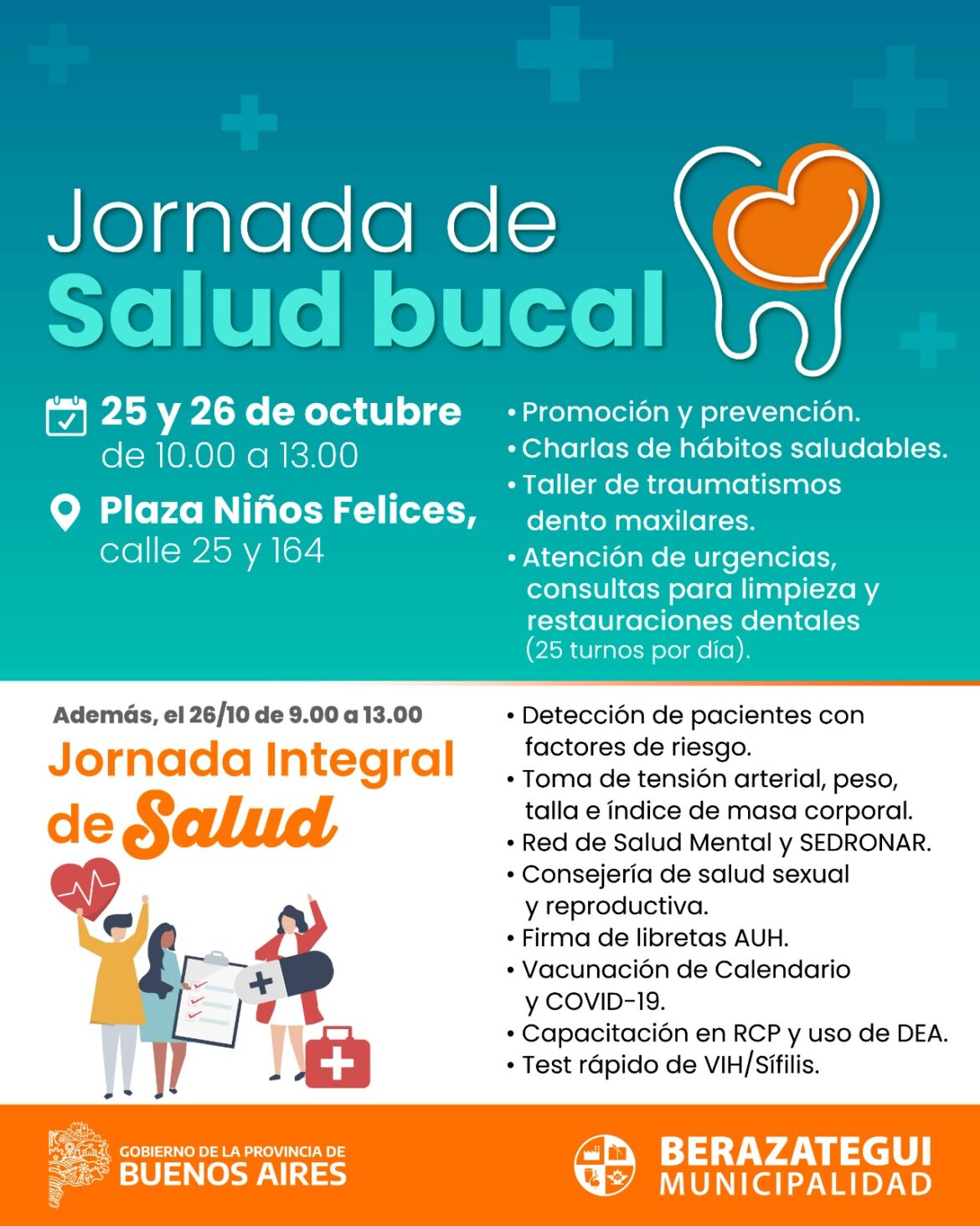 JORNADAS DE SALUD BUCAL EN EL BARRIO JACARANDÁ