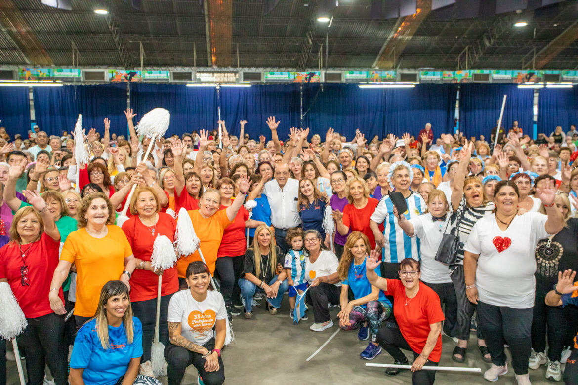 SE REALIZÓ LA 24° GIMNASIADA PARA ADULTOS MAYORES