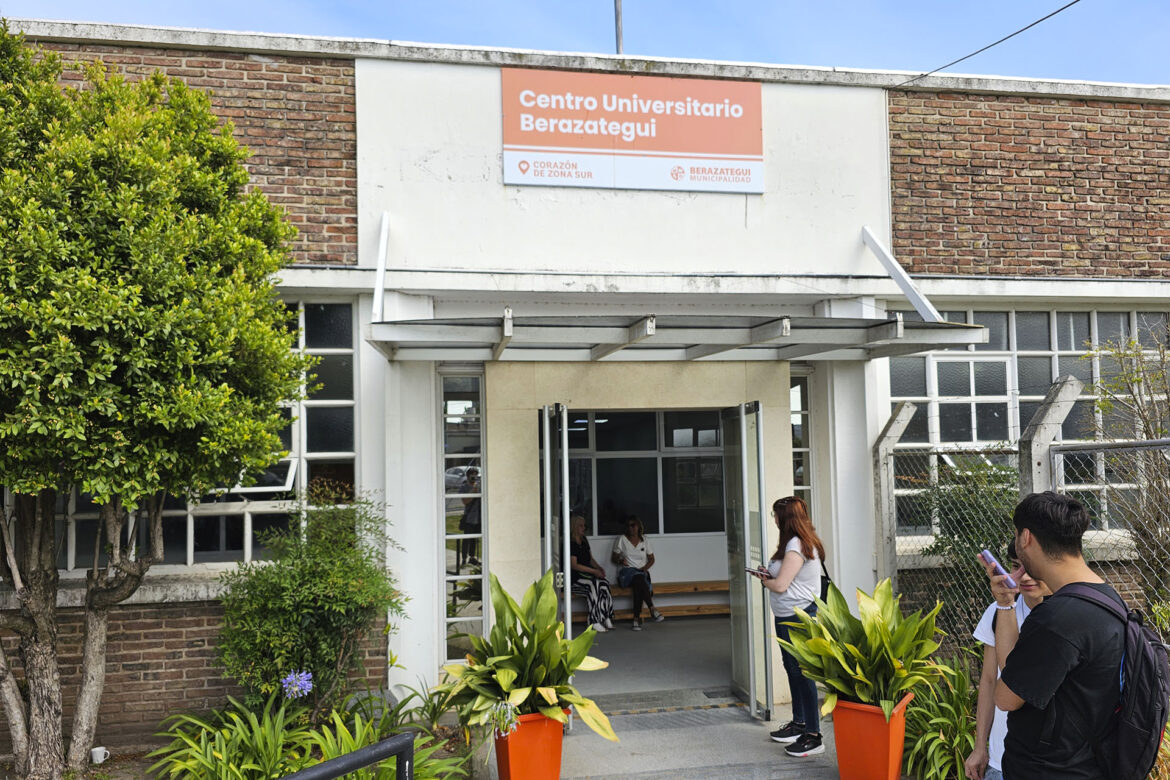 COMENZARON LAS CLASES EN EL CENTRO UNIVERSITARIO BERAZATEGUI