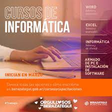 BERAZATEGUI BRINDA TALLERES DE INFORMÁTICA