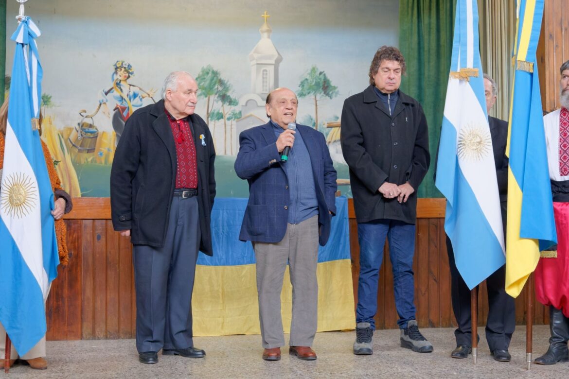 LA COLECTIVIDAD UCRANIANA CONMEMORÓ EL 33° ANIVERSARIO DE SU INDEPENDENCIA