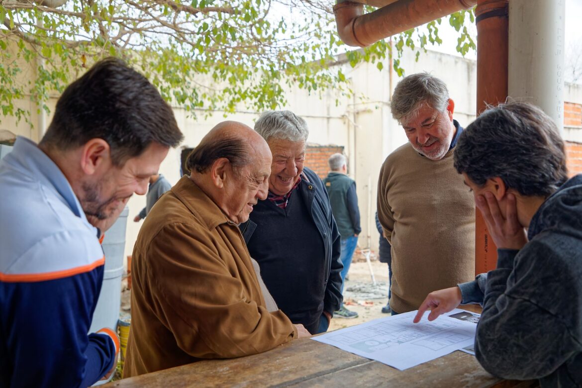 MUSSI SUPERVISÓ LAS OBRAS DEL FUTURO CENTRO CÍVICO MUNICIPAL VILLA ESPAÑA – PLÁTANOS