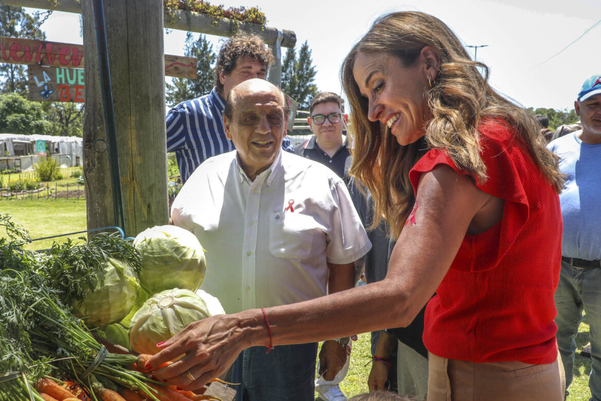 MUSSI Y TOLOSA PAZ RECORRIERON LA HUERTA AGROECOLÓGICA MUNICIPAL DE BERAZATEGUI